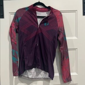 Pearl Izumi Thermal Multicolor Geometric Cycling Jersey